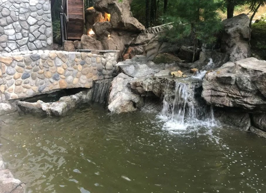 Premium artificial rock waterfall builder Fort Myers FL for Luxury Outdoor Spaces