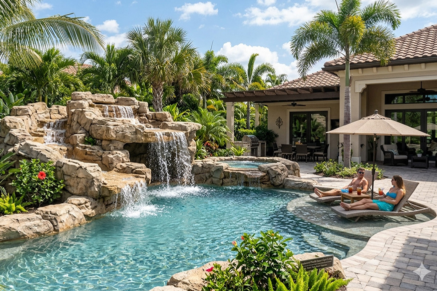 Artificial Rock Water Features in Southwest Florida