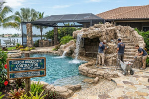 Custom Rockscape Contractor in Fort Myers Florida – Luxury Outdoor Living Designed for Southwest Florida