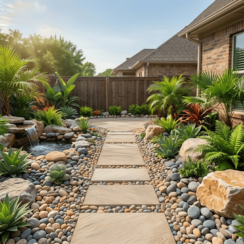 Luxury Custom Rock Waterfall Installation Arcadia FL