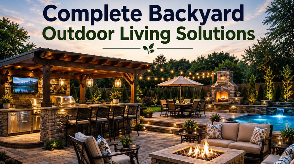 Complete Backyard Outdoor Living Solutions